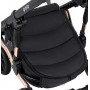 Коляска 2 в 1 Bair Polo (Cooper) кожа 100% 26C капучино (перламутр)