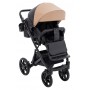 Коляска 2 в 1 Bair Kiwi Plus ECO BKP-18/15 капучино / черный