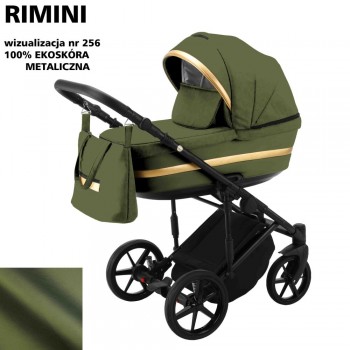 Коляска 2 в 1 Adamex Rimini ECO шкіра 100% RI-256