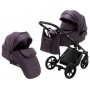 Коляска 2 в 1 Adamex Porto Light ECO кожа 100% SA-24 фиолетовый