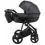 Коляска 2 в 1 Bair Play Plus BPL-112 чорний (перламутр) - чорний