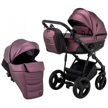 Коляска 2 в 1 Bair Play Plus BPL-127 фіолет (перламутр) - чорний