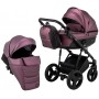 Коляска 2 в 1 Bair Play Plus BPL-127 фіолет (перламутр) - чорний