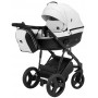 Коляска 2 в 1 Bair Play BP-51/69 белый-черный