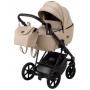 Коляска 2 в 1 Bair Infinity кожа 100% BI-2238-AMO cappuccino (капучино)