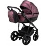 Коляска 2 в 1 Bair Play Plus BPL-127 фіолет (перламутр) - чорний