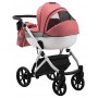 Коляска 2 в 1 Bair Next White Soft 53 коралловый