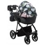 Коляска 2 в 1 Adamex Porto Flowers-14