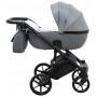 Коляска 2 в 1 Adamex Nola PS-113 графіт