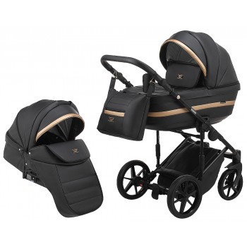 Коляска 2 в 1 Adamex Rimini ECO шкіра 100% RI-203