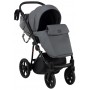 Коляска 2 в 1 Bair Infinity шкіра 100% BI-2233-AMO graphite (графіт)