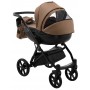 Коляска 2 в 1 Bair Next кожа 100% 38 карамель