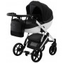 Коляска 2 в 1 Bair Next White Soft 51 черный