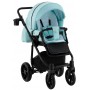 Коляска 2 в 1 Adamex Hybryd Plus BR233 блакитний - блакитна шкіра (видавлений точка)