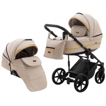 Коляска 2 в 1 Adamex Rimini ECO кожа 100% RI-212