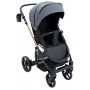 Коляска 2 в 1 Bair Onyx ECO OE-47 графит