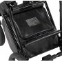 Коляска 2 в 1 Bair Infinity кожа 100% BI-2202 pink powder (розовый пудра)