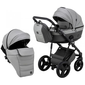Коляска 2 в 1 Bair Play BP-15/21 сірий-графіт