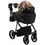 Коляска 2 в 1 Adamex Porto Flowers-6