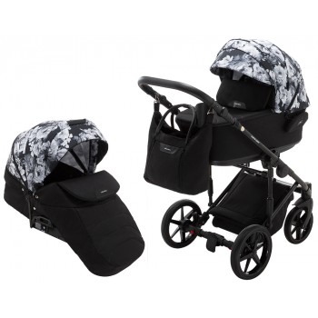 Коляска 2 в 1 Adamex Porto Light Flowers 11