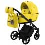 Коляска 2 в 1 Adamex Belissa ECO шкіра 100% SA-22 лимонний