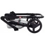 Коляска 2 в 1 Bair Mirello Plus шкіра 100% MP-31 срібло, перламутр - чорний
