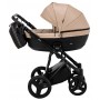 Коляска 2 в 1 Bair Play BP-55/69 бежевий-чорний