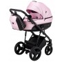 Коляска 2 в 1 Bair Play Plus BPL-107 рожевий (перламутр) - чорний