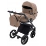 Коляска 2 в 1 Bair Kiwi Plus Soft BKP-857 темный капучино