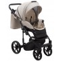 Коляска 2 в 1 Adamex Porto Light ECO кожа 100% SA-7 латте