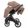 Коляска 2 в 1 Bair Kiwi Plus Soft BKP-857 темный капучино