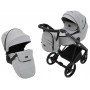 Коляска 2 в 1 Adamex Blanc Eco SA-3 светло-серый