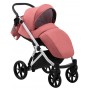 Коляска 2 в 1 Bair Next White Soft 53 коралловый