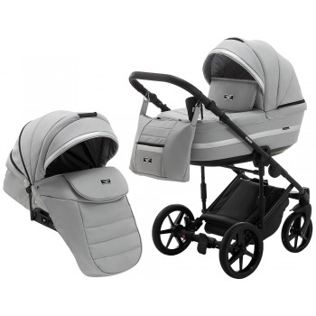 Коляска 2 в 1 Adamex Rimini ECO кожа 100% RI-207