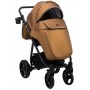 Коляска 2 в 1 Adamex Barcelona кожа 100% Y230 бронза (перламутр)