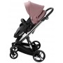 Коляска 2 в 1 Bair Electra B-touch system BE-04 dark pink (рожевий)