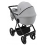 Коляска 2 в 1 Adamex Blanc Eco SA-3 светло-серый