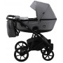 Коляска 2 в 1 Bair Kiwi Soft BKS-218 сірий - графіт (шкіра)