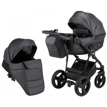 Коляска 2 в 1 Bair Play Plus BPL-112 чорний (перламутр) - чорний