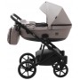 Коляска 2 в 1 Bair Kiwi шкіра 100% BK-14/13 беж - капучино