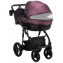 Коляска 2 в 1 Bair Play Plus BPL-127 фіолет (перламутр) - чорний