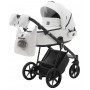 Коляска 2 в 1 Adamex Porto ECO кожа 100%  sa-1