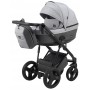Коляска 2 в 1 Bair Play Plus Soft BPS-218 серый - графит (кожа)