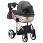 Коляска 2 в 1 Adamex Chantal Star Polar (Pink Gold) Star 4