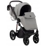 Коляска 2 в 1 Bair Infinity кожа 100% BI-2232-AMO grey (серый)