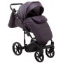 Коляска 2 в 1 Adamex Porto Light ECO кожа 100% SA-24 фиолетовый