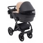Коляска 2 в 1 Bair Kiwi Plus ECO BKP-18/15 капучино / черный