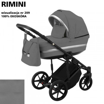 Коляска 2 в 1 Adamex Rimini ECO шкіра 100% RI-209