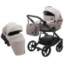 Коляска 2 в 1 Bair Kiwi шкіра 100% BK-14/13 беж - капучино
