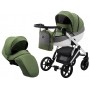 Коляска 2 в 1 Bair Next White Soft 54 зеленый